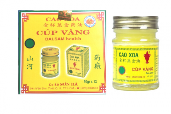 Giá sỉ Cao Xoa Cúp Vàng 40g